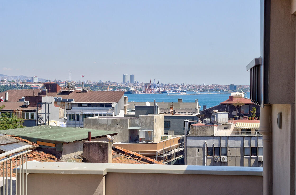 View towards Bosphorus From Terrace