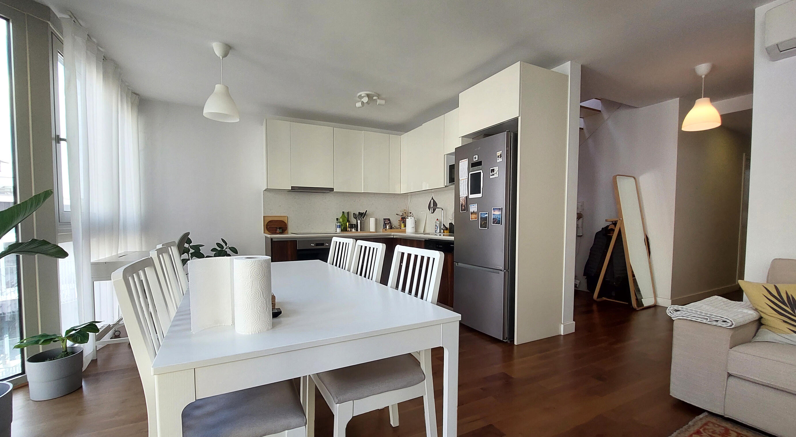 Living Room and Kitchen