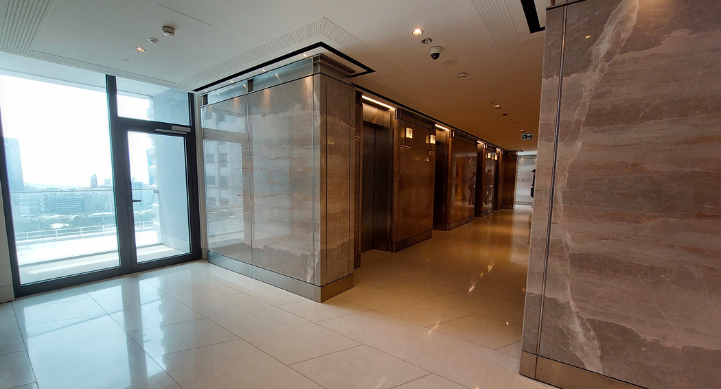 Balcony and Lift Hall